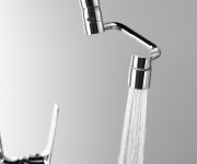 Aqualine Perlátor S Kloubem, Vnější Závit M24x1, Vnitřní Závit M22x1, Chrom