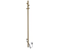 Sapho Pasador Elektrický Sušák Ručníků, Kulatý, 150x1500mm, 30 W, Zlatá Mat