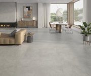 Dlažba jako beton Navarti Ziro Perla 120x120 Matt. Rett. - šedá