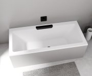 Polysan Cascata Obdélníková Vana 185x85x45cm, Kaskáda černá