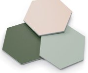 Obklad Tonalite Hexalingotti Verdino 14x16 - zelená