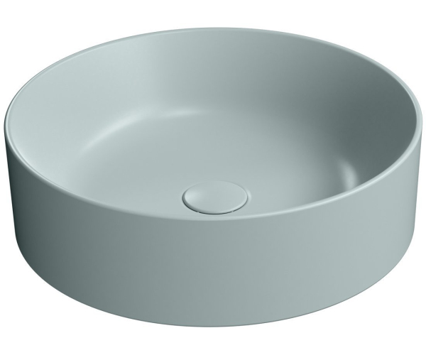 Gsi Kube X Keramické Umyvadlo Na Desku, Průměr 45cm, Ghiaccio Mat