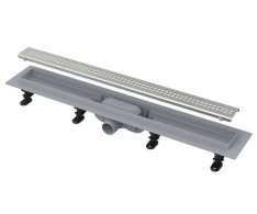 Plastový Podlahový žlab Alca Simple S Matným Roštem, Délka 950 Mm - Mat