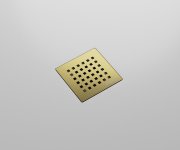 Polysan Flexia Vaničkový Sifon, Průměr 90mm, Dn40, Krytka Zlato Mat