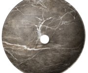 Sapho Rondea Keramické Umyvadlo Na Desku ø 41cm, Breccia Mramor