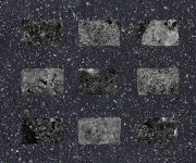 Dlažba Cir Forever Color Gemstone Mix Black 20x20 MIX
