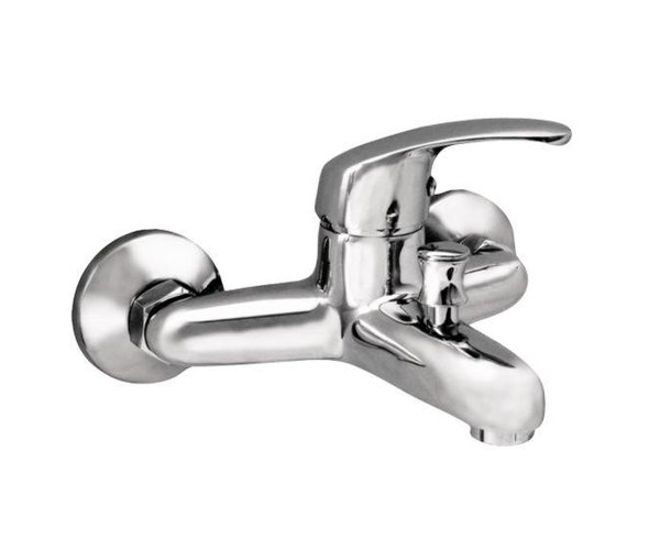 Vanová Stěnová Baterie Bez Příslušenství, Rozteč 150 Mm - Chrom – Zora