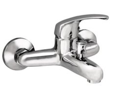 Vanová Stěnová Baterie Bez Příslušenství, Rozteč 150 Mm - Chrom – Zora