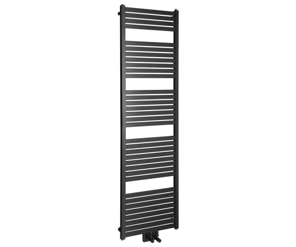 Aqualine Tondi Otopné Těleso Rovné 450x1690 Mm, Středové Připojení, černá Mat