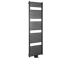 Aqualine Tondi Otopné Těleso Rovné 450x1690 Mm, Středové Připojení, černá Mat