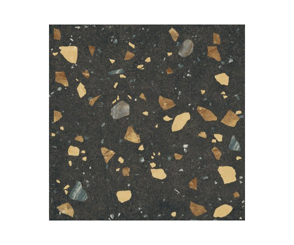 Dlažba jako terrazzo Pastorelli CF Colorful Dark 80x80 Rett.