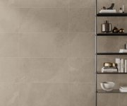 Dlažba jako kámen Caesar SLAB2 Ash 120x120 Matt., Rett. - šedá