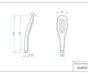 Ippari, Teleskopické Rameno S Baterií Ventura (100mm) A Kompletní Sprchovou Sadou (sprchy Ventura, Mony) VNR3131-SET4