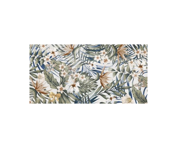 Květinová dlažba Del Conca Deco Studio Jungle 60x120 Rett.