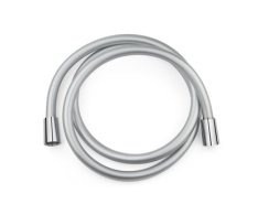 Shp401-sa150 - Sprchová Plastová Hadice, Délka 150 Cm, 2 Otočné Koncovky, Saténová