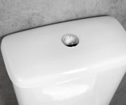 Aqualine Jose Wc Kombi, Dvojtlačítko 3/6l, Zadní Odpad, Bílá