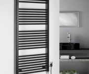 Aqualine Direct-e Elektrické Otopné Těleso Rovné 600x1320 Mm, 600 W, černá