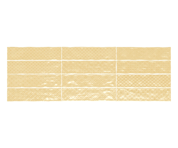 Dekor El Barco Music Decor Lemon 7,5x30 Luc. - béžová