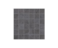 Century Ecostone Dark Stone Mosaico Su Rete 30x30