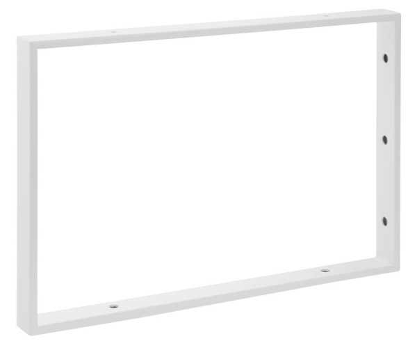 Sapho Podpěrná Konzole 490x330x40mm, Lakovaná Ocel, Bílá Mat, 1 Ks