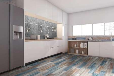 Zajímavá barevná dlažba v imitaci dřeva Bestil Pamesa Absolut Vannatu 15x90
