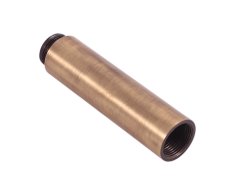 Prodloužení za baterii MORAVA Stará mosaz (Bronz) 1 kus - délka 5cm MD0678-5SM