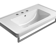 Gsi Classic Keramické Umyvadlo 90x50cm, 3 Otvory, Bílá Extraglaze