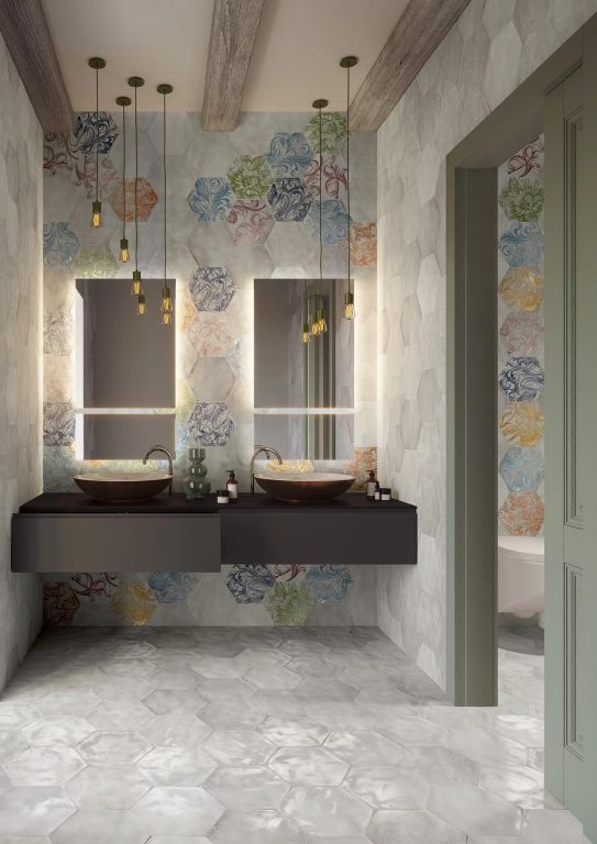 Realizace Extravagantní koupelna s obklady CIR Fuoritono