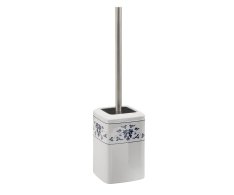 Gedy Cixi Wc štětka Na Postavení, Porcelán, Bílá/modrá