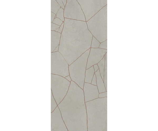 Dlažba jako kámen Coem Wide Gress 280 Cement Effect Metal Groove Grey 120x280 Matt. Rett. - šedá