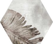 Dlažba jako beton Colorker Amazonia ZYX Tropic Decoro Grey 32x36,8 Hex MIX - šedá