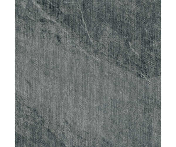 Dlažba jako kámen Flaviker Blue Savoy TEX Graphite 120x120 Nat. Rett. - antracitová