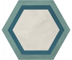Marca Corona Terra.Art Cornice 0/C Esagono 25x21,6