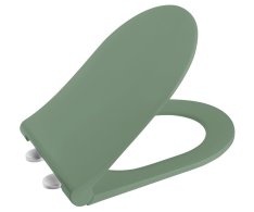 Sapho Brilla Wc Sedátko, Slim, Soft Close, Zelená Mat