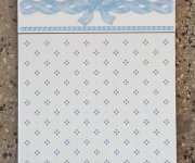 Retro obklad Brennero Ricordi Prince Bleu fondo 20x20 (1.jakost) (skladem)