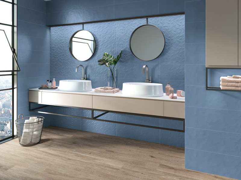 Realizace Modrá koupelna APE KLEN BLUE