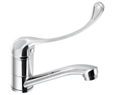 Aqualine 35 Umyvadlová Baterie S Otočnou Hubicí, Lékařská Páka, Chrom