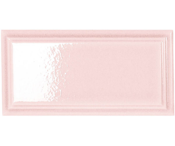 Obklad APE Hamptons Orient Pink Crackled 6,5x13 - růžová