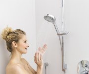 Sprchová hadice z odolného plastu - 912.50CR Sprchová hadice 150 cm, chrom X07P065