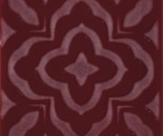 Vzorovaný dekor Aleluia Urban Atelier Decor Glam Sangue 10x10 - vínová