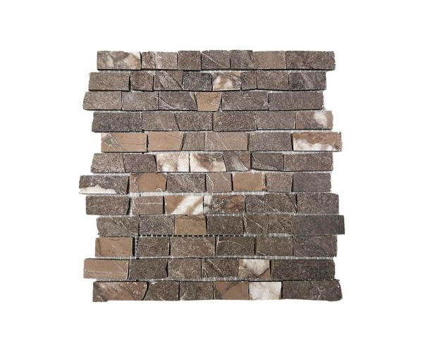 Obklad jako kámen Bottega Blend Stonebrick Taupe 30x30 Lapp. Matt. - hnědá