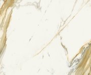 Dlažba jako mramor Marca Corona Scultorea Calacatta Vena Antica 120x278 Luc. Rett. - bílá