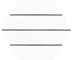 Codicer Porto Hex 25 Savona Black 22x25