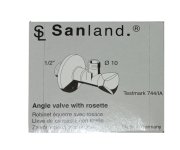 Rohový Ventil Sanland Bez Přípojného šroubení SCH-970350000