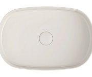 Isvea Infinity Oval Keramické Umyvadlo Na Desku, 55x36cm, Ivory