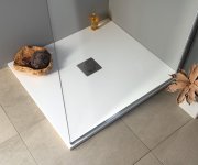 Polysan Flexia Vanička Z Litého Mramoru S Možností úpravy Rozměru, 100x90cm