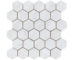 Cifre Kliff Hexagon White 26x27 Matt.
