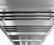 Aqualine Alya Otopné Těleso Rovné 600x1600mm, Středové Připojení, Chrom