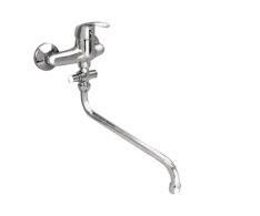 Vanová Stěnová Baterie Do Bytového Jádra S Kulatým Ramínkem, Rozteč 150 Mm - Chrom – Zora
