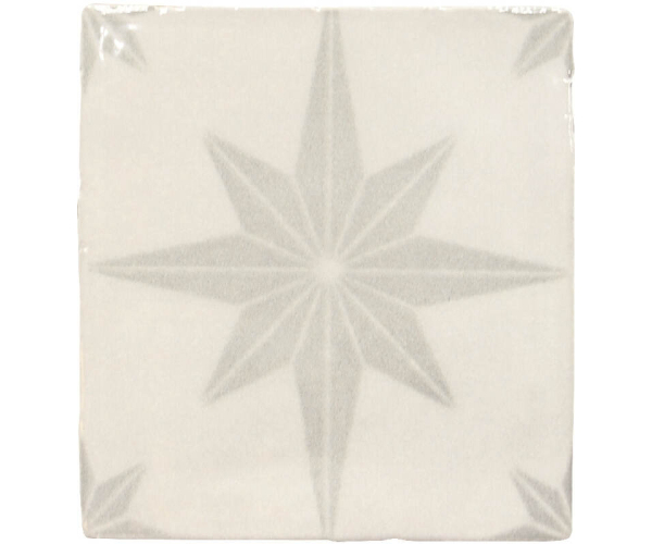 Obklad APE Fado Carmo Grey 13x13 - bílá